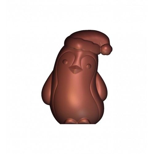 Penguin with hat mold